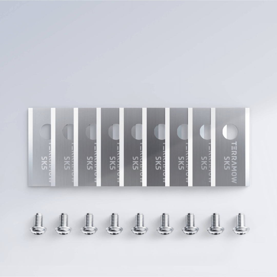 9 Sets Klingen: 27 Ersatzklingen für die TerraMow S/V-Serie